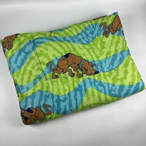 Vintage Scooby Doo Hannah-Barbara 2000 Twin Size Comforter Blanket Reversible